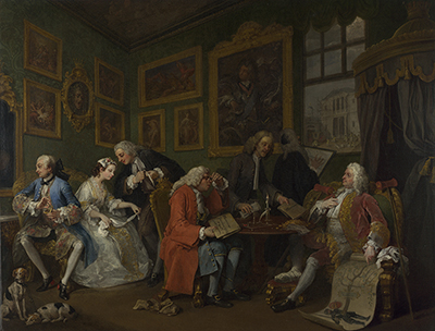 The Marriage Settlement William Hogarth